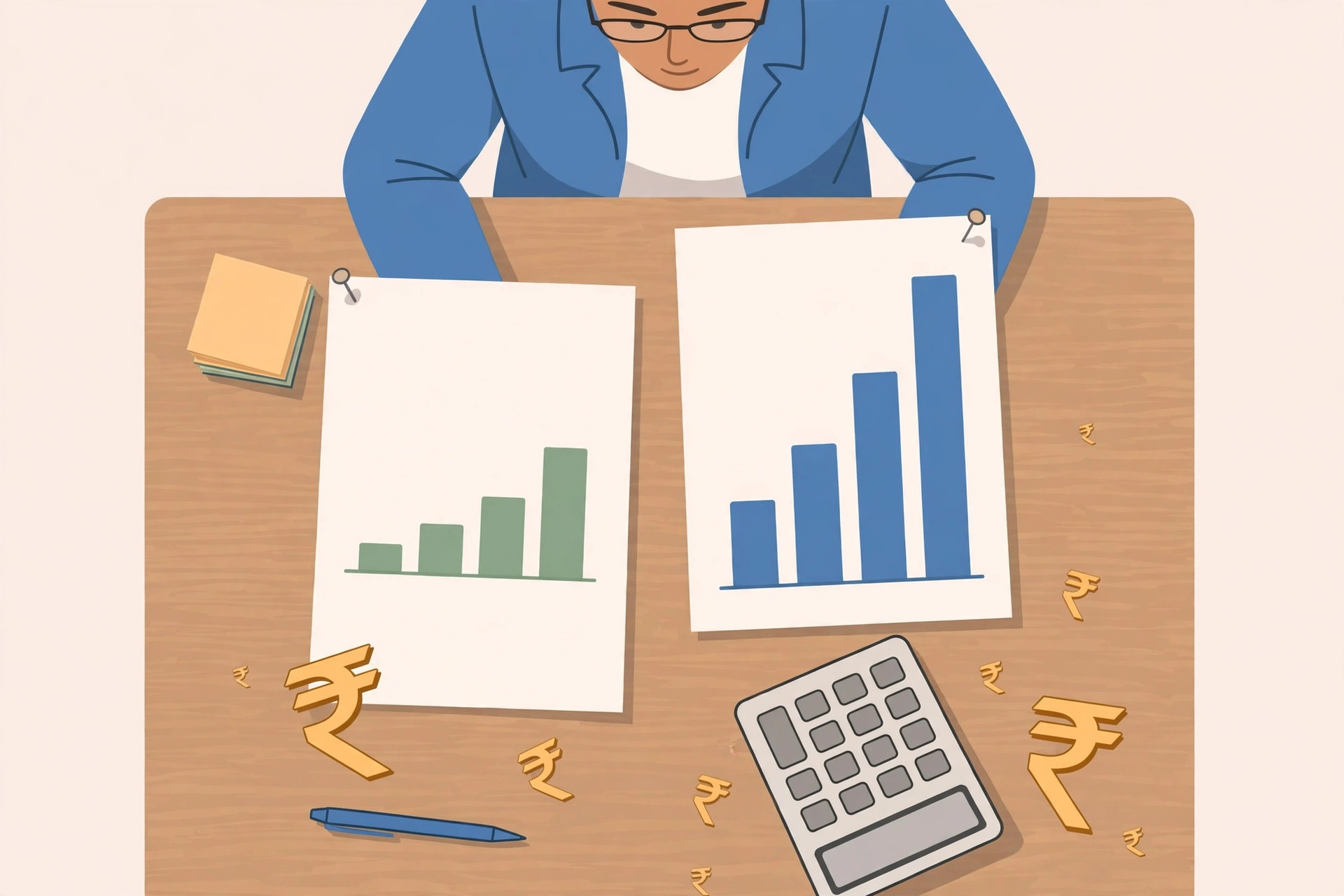 Do personal loan offers compare karta vyakti — flat rate vs reducing balance interest samjhein