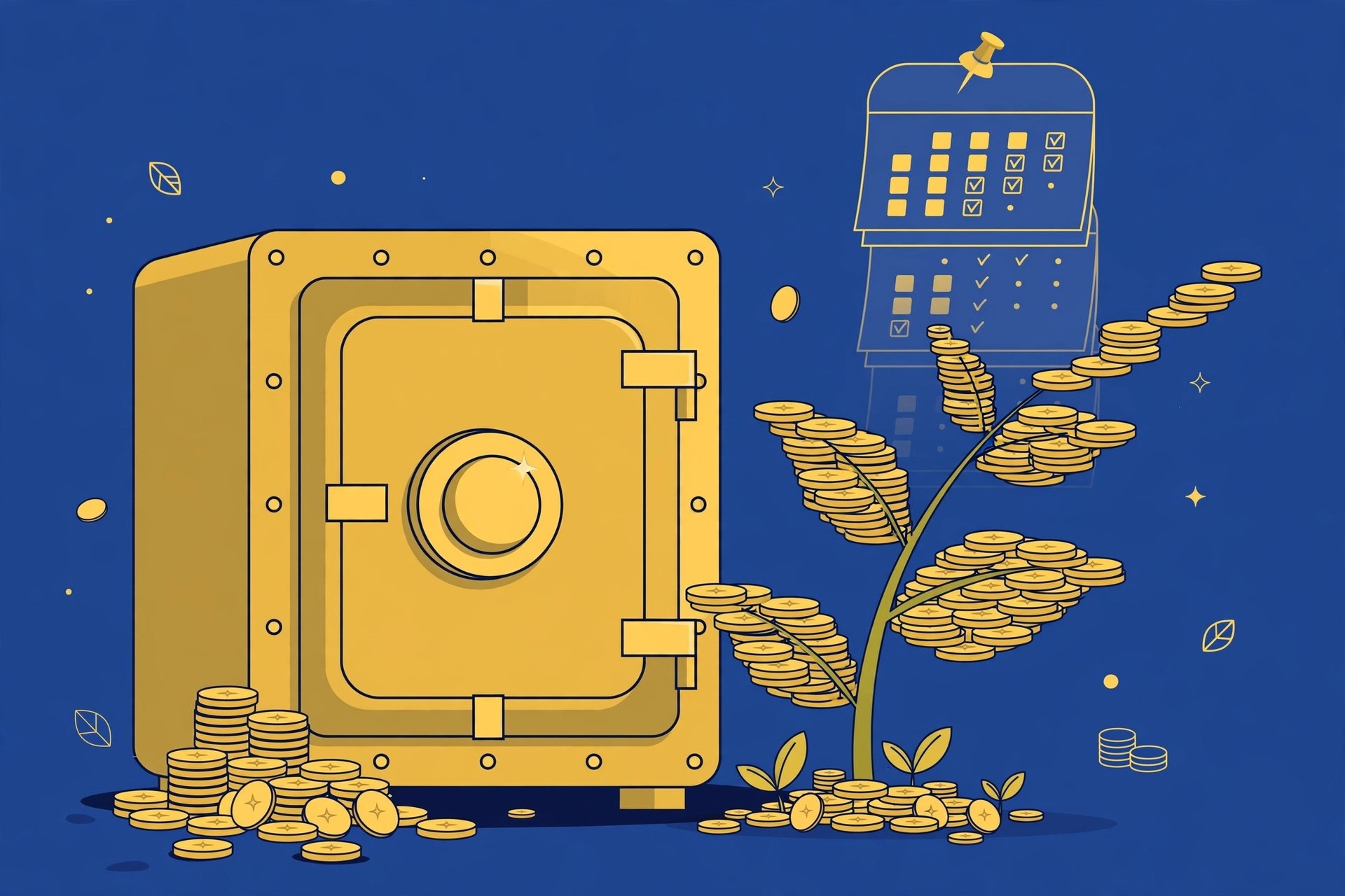 Fixed deposit: bank vault me locked savings aur badhta hua return