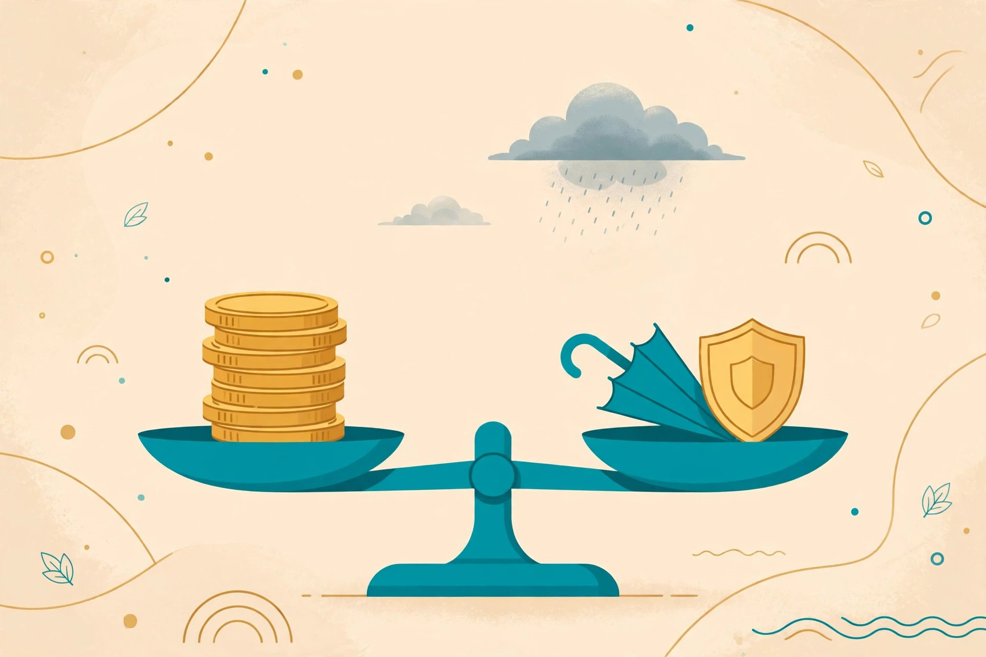 Risk aur return ka balance — debt fund illustration