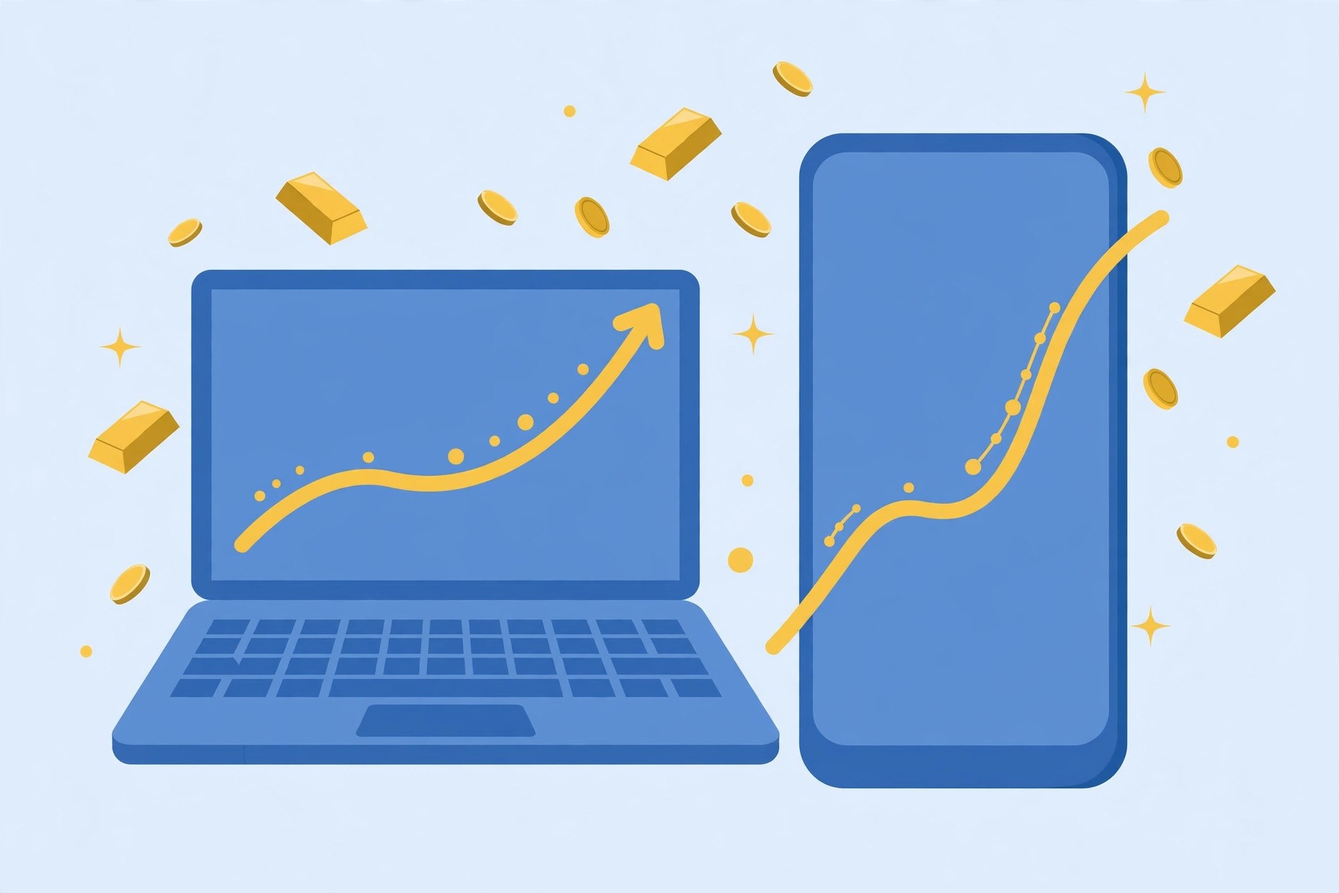 Gold ETF me digital tareeke se invest karna
