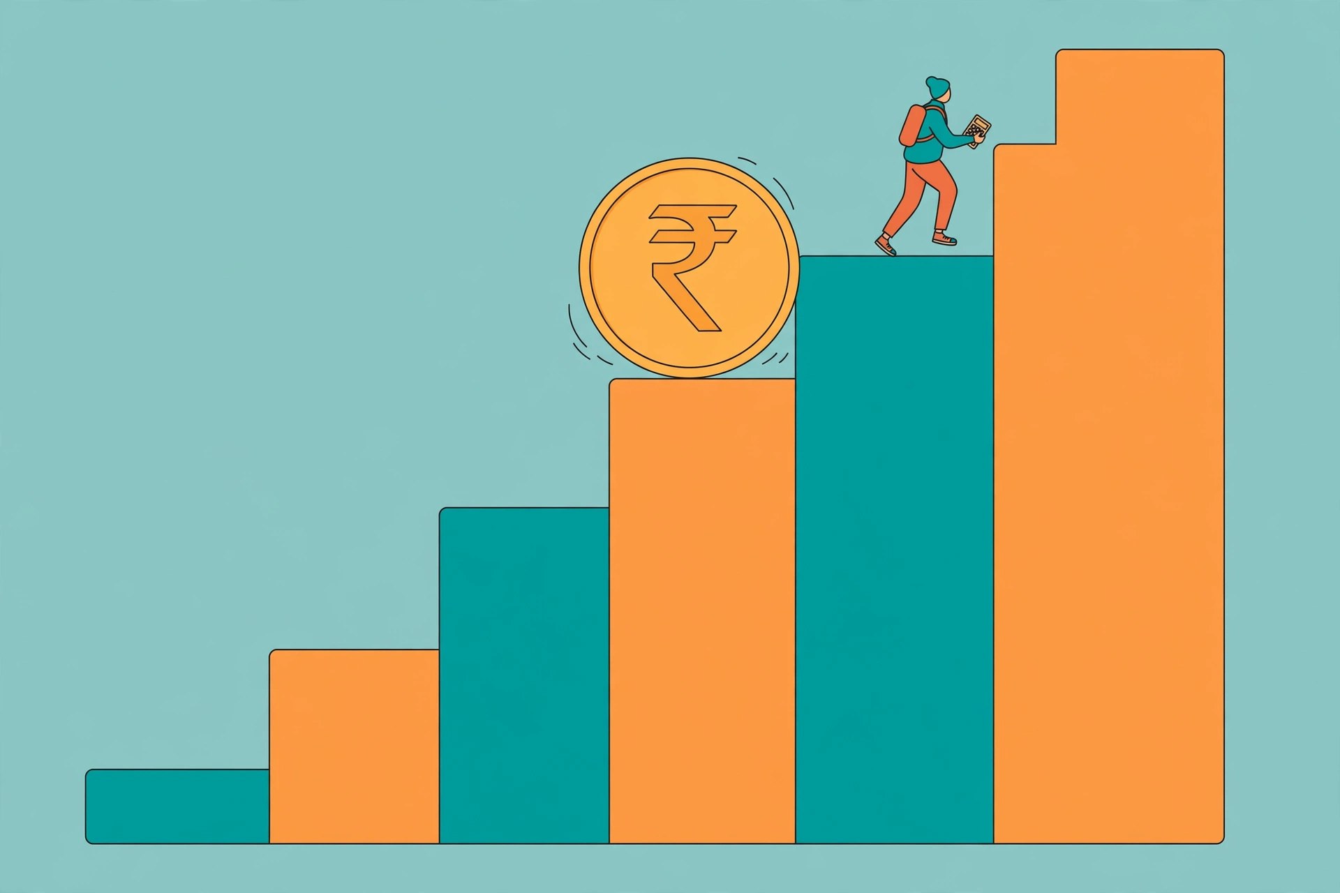 Income tax slabs ascending step by step