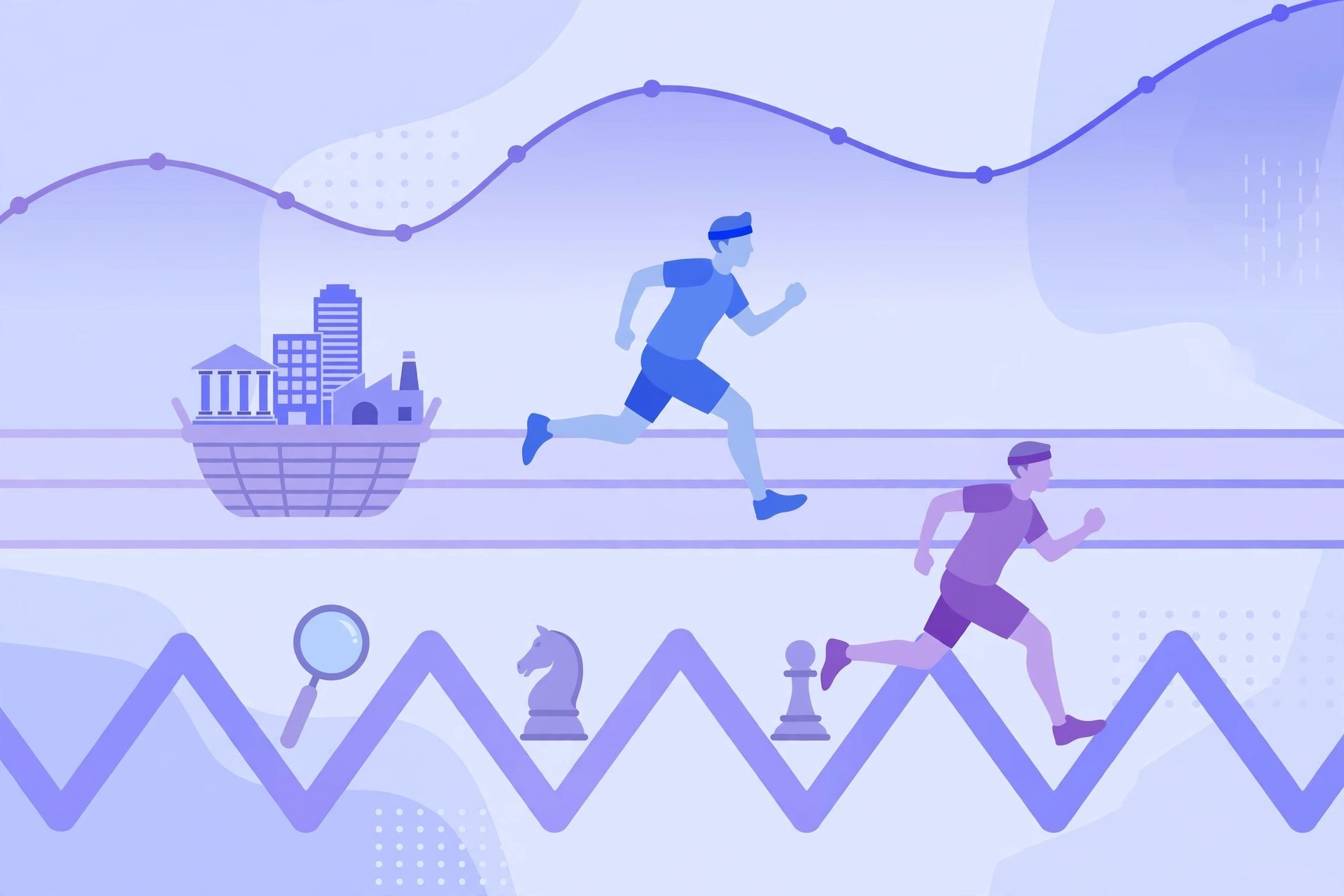 Active fund aur index fund ke performance ka tulnatmak race