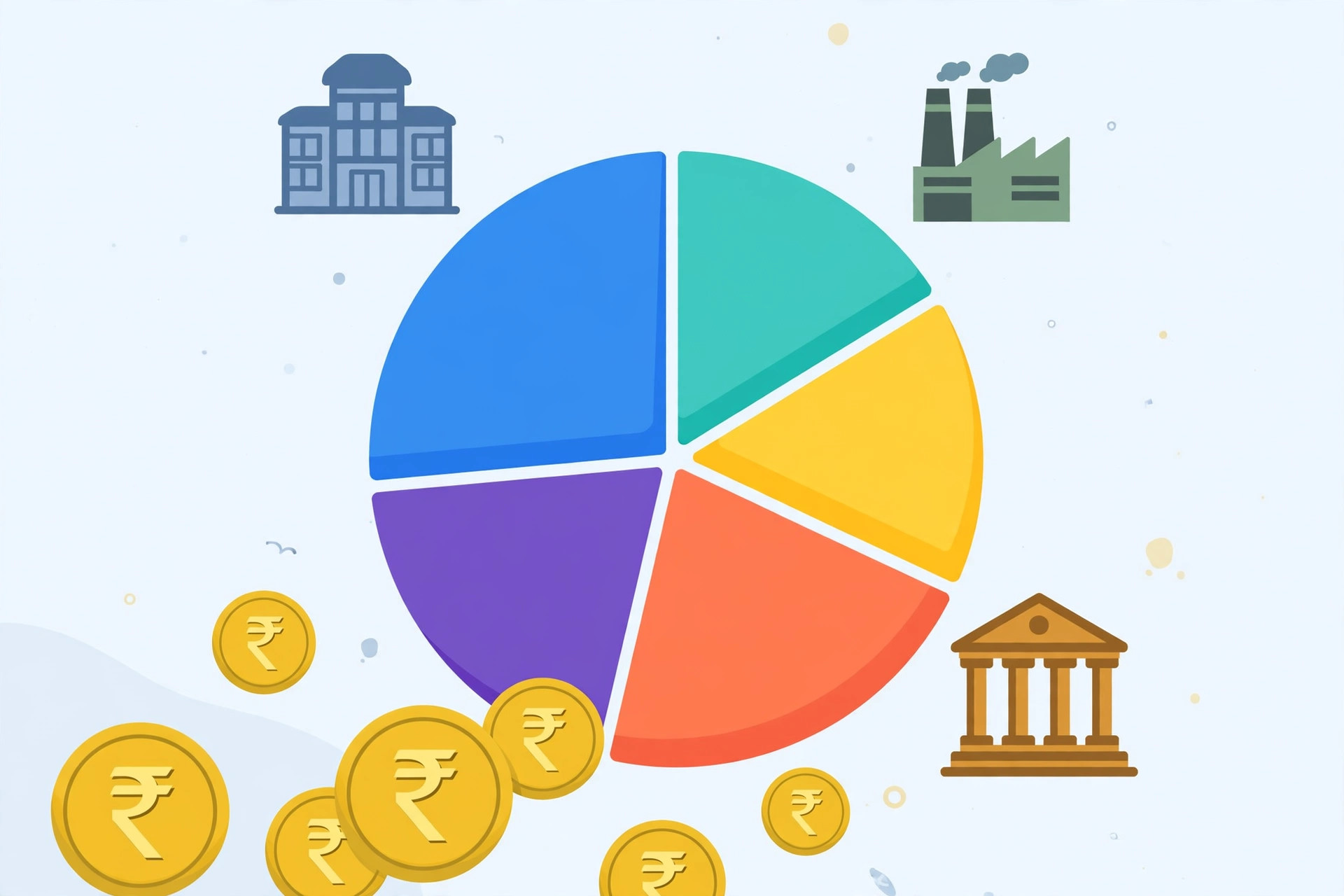 Mutual fund portfolio holdings - top stocks aur sector allocation
