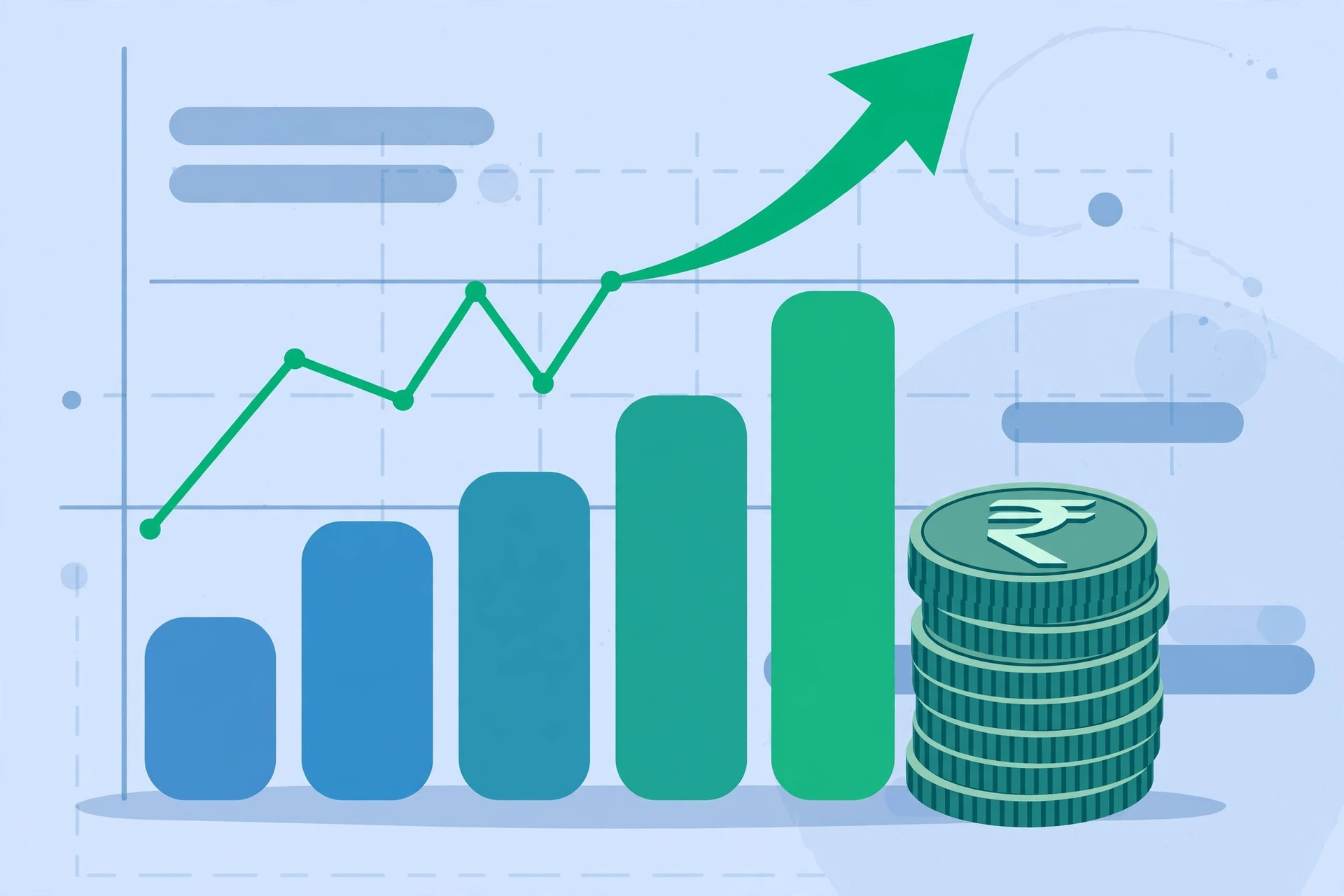 Mutual fund returns samjhein - CAGR, XIRR aur rolling returns chart
