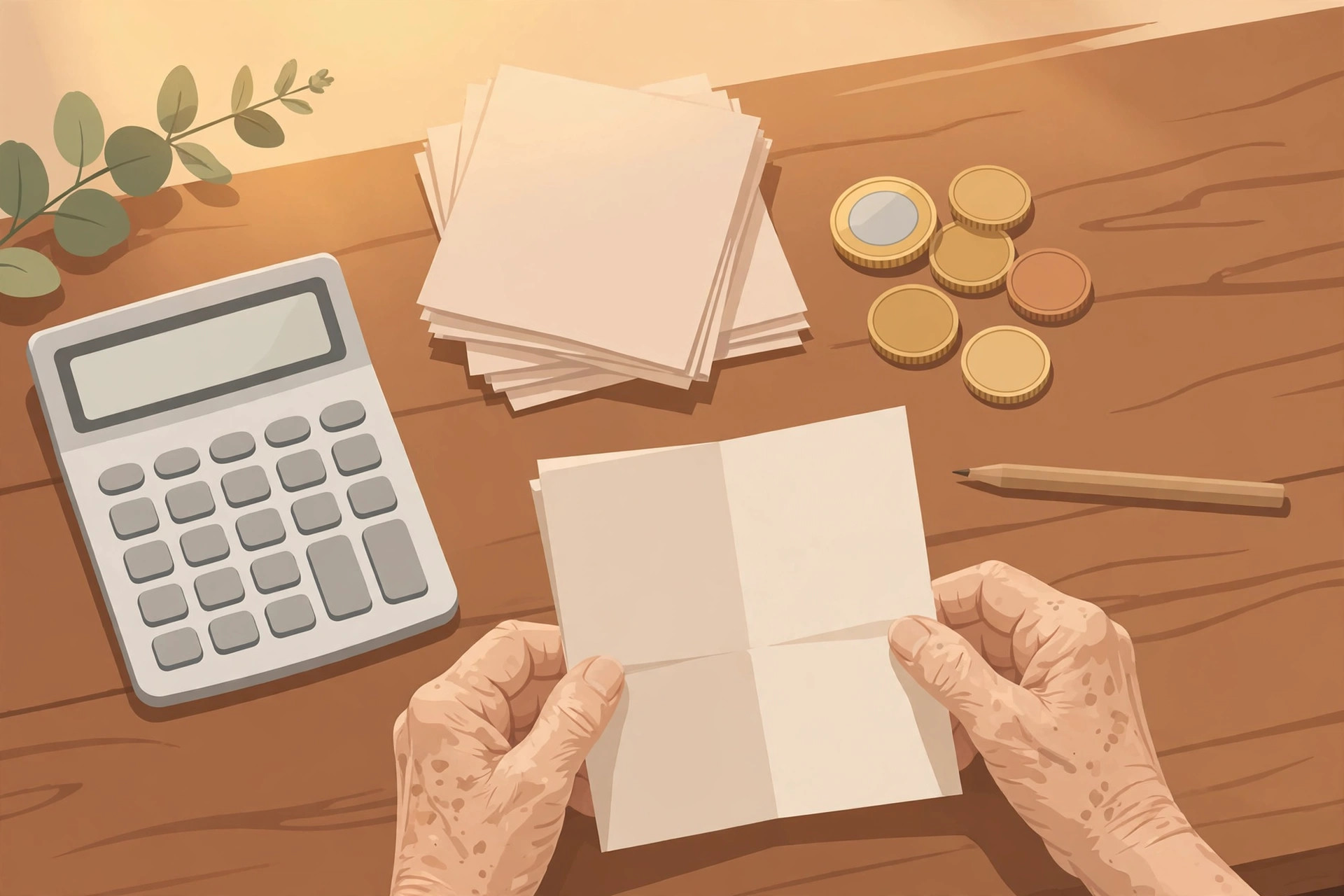 Tax and TDS calculation documents for senior citizens